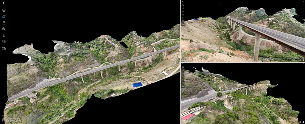 Modelo 3D Interactivo - Viaducto 1 Caracas – La Guaira