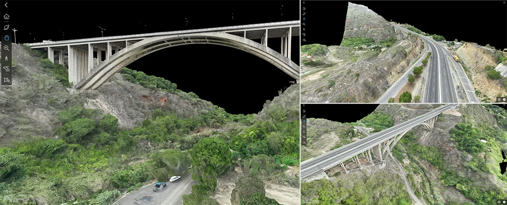 Modelo 3D Interactivo - Viaducto 2 Caracas – La Guaira
